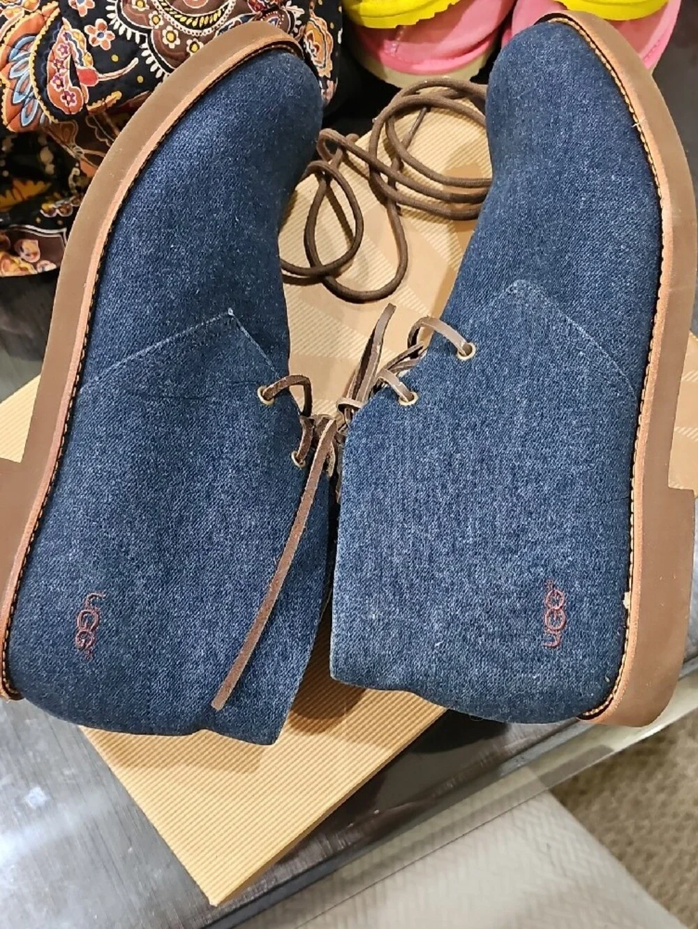 RARE & DISCONTINUED - UGG Westly Denim Chukka Boots